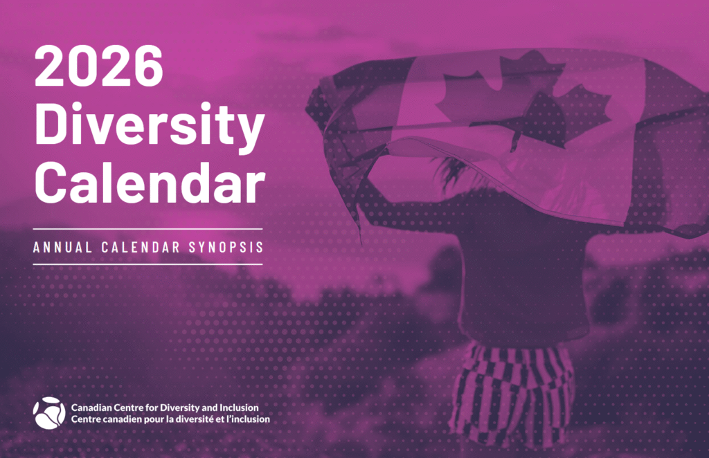 Title page for the Diversity Calendar for 2026.