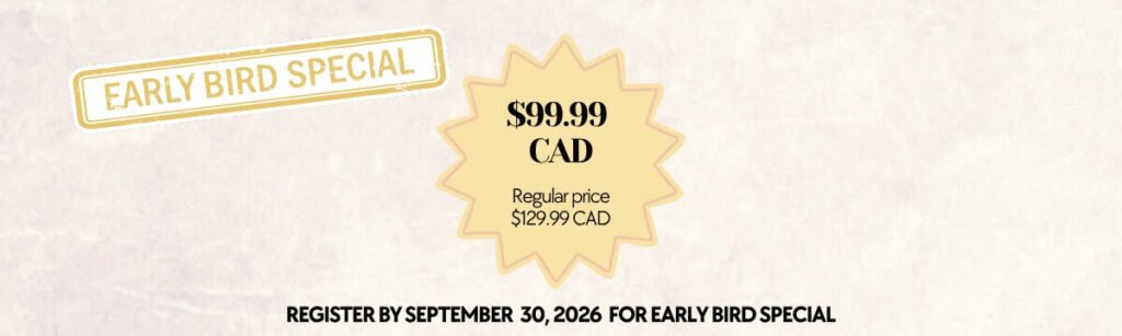 Advertisement for tickets to the HCCWSC's "Beyond Survival Leadership" conference. It indicates that the "early birds" will get tickets for $99.99.