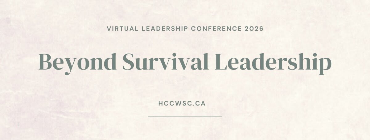 Hero image for the HCCWSC's first virtual conference event. The image shows the title of the event, the year, and says that it will be a virtual event.
